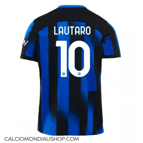 Maglie da calcio Inter Milan Lautaro Martinez #10 Prima Maglia 2023-24 Manica Corta
